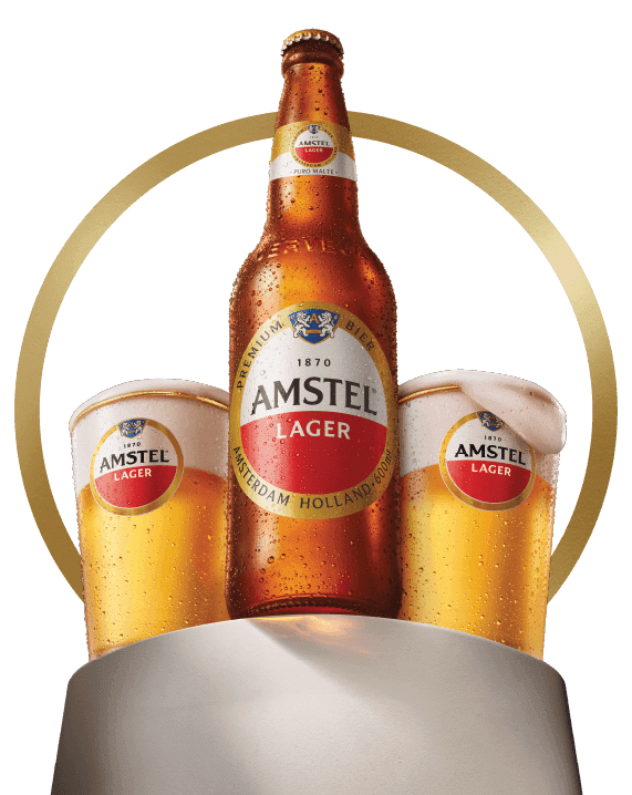 Garrafas Amstel